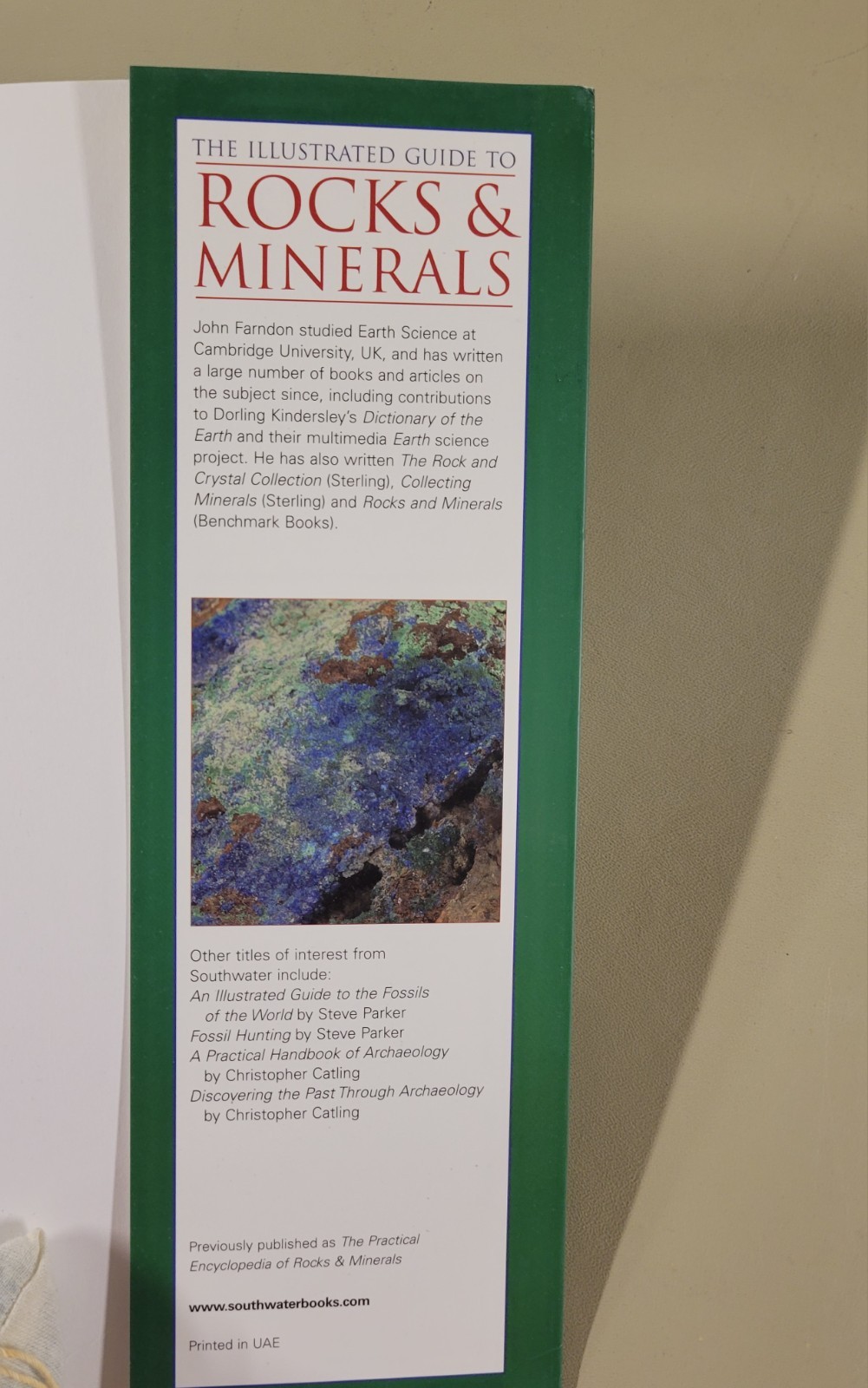 ILLUSTRATED GUIDE TO ROCKS AND MINERALS John Farndon (2012, Soft) VERY GOOD