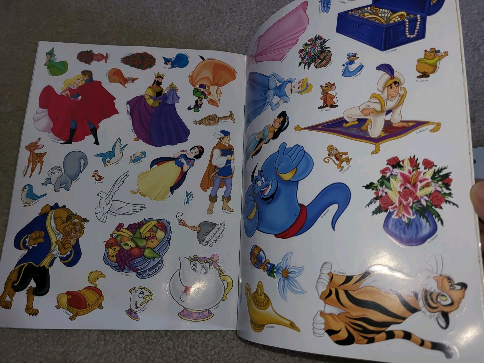 Disney Princess Dream Castle With Reussble Stickers 16 Pages