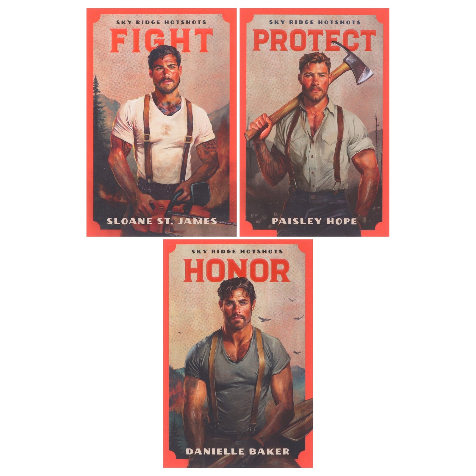 Sky Ridge Hotshots Series 3 Books Set – Fic – PB