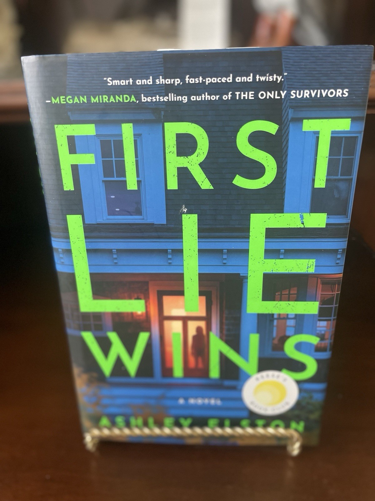 Ashley Elston First Lie Wins Thriller Hardcover Viking First Edition