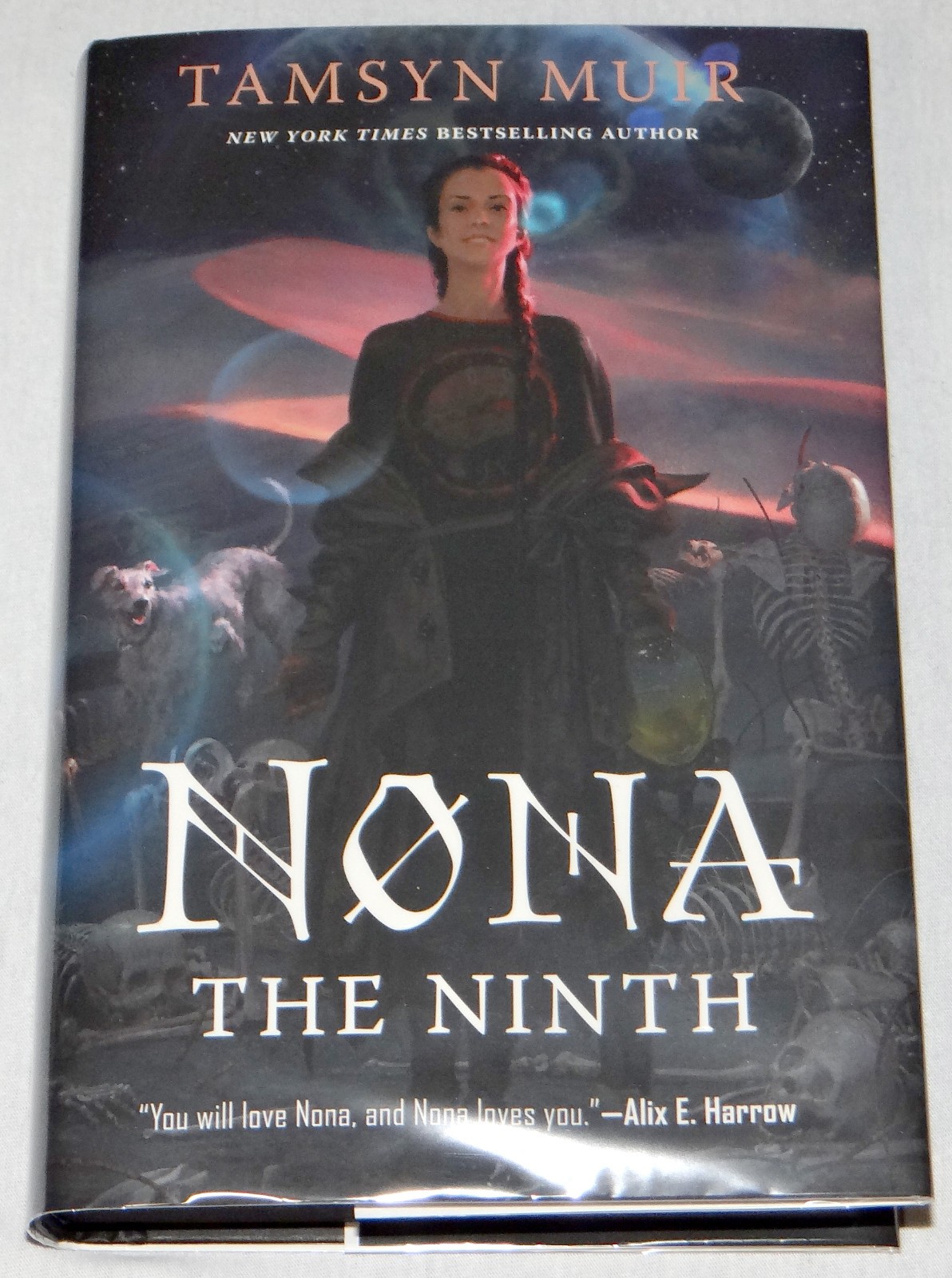 Tamsyn Muir Nona the Ninth, Gideon Book 3 Hardcover 1st Edition 1st Print Black