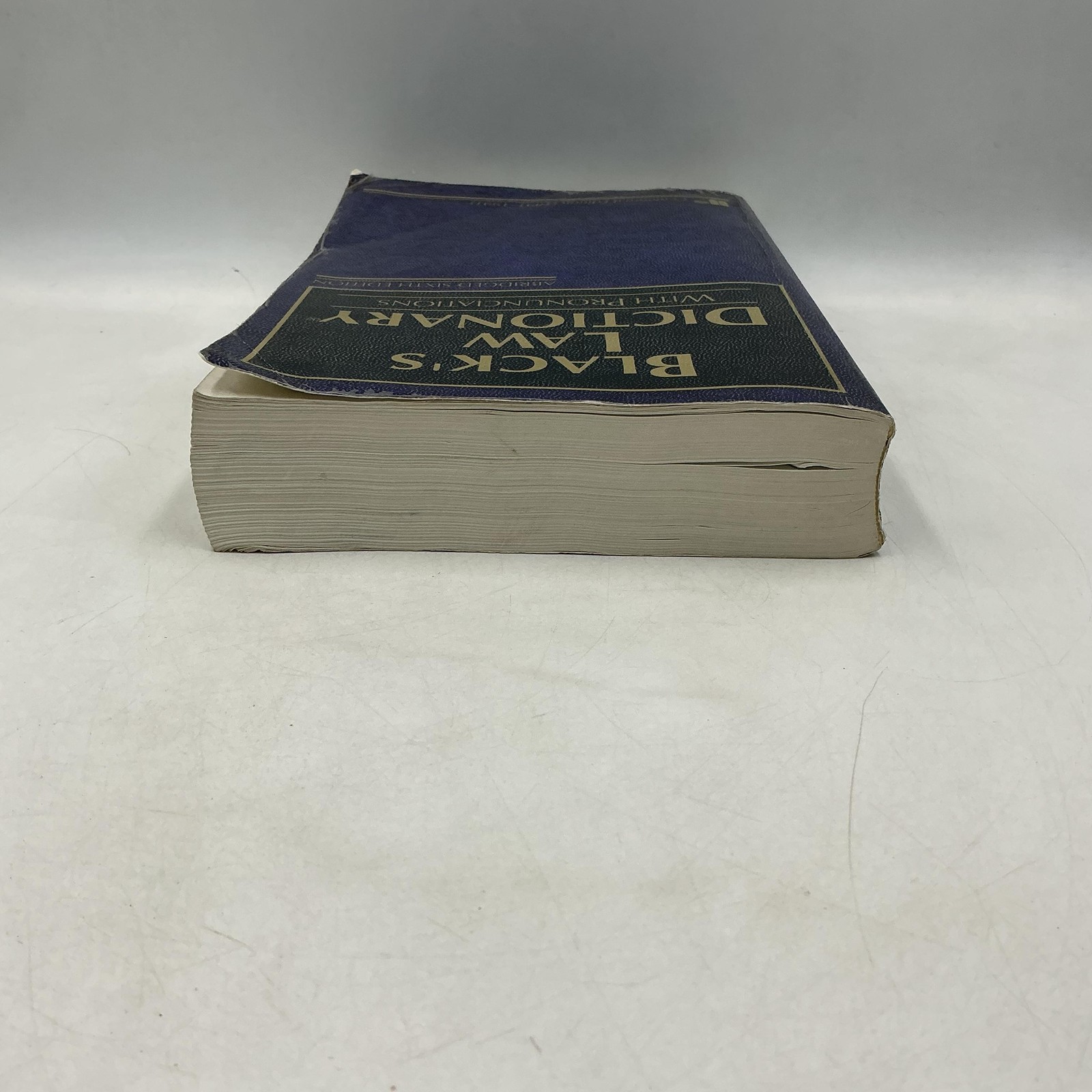Vintage Black’s Law Dictionary With Pronunciations Henry Black Blue PB 1994 Law