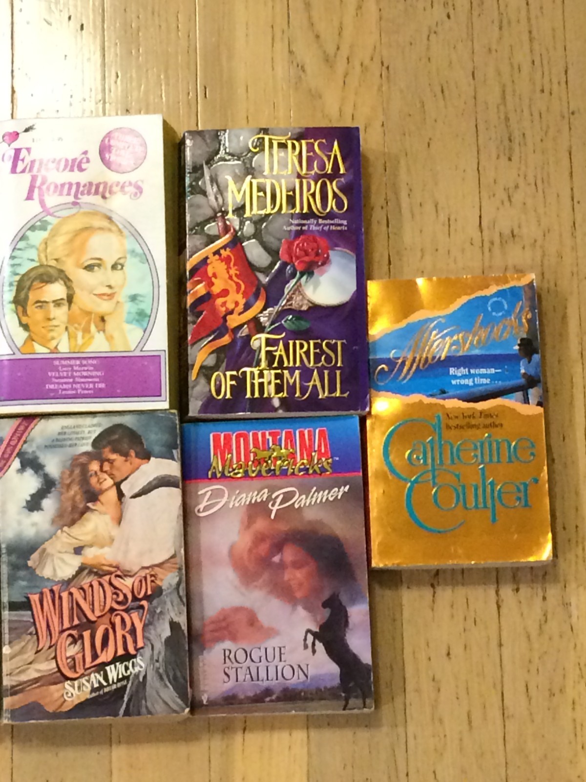 Qty 9 – Random Romantic Novels – Misc Authors – Paperback lot 5