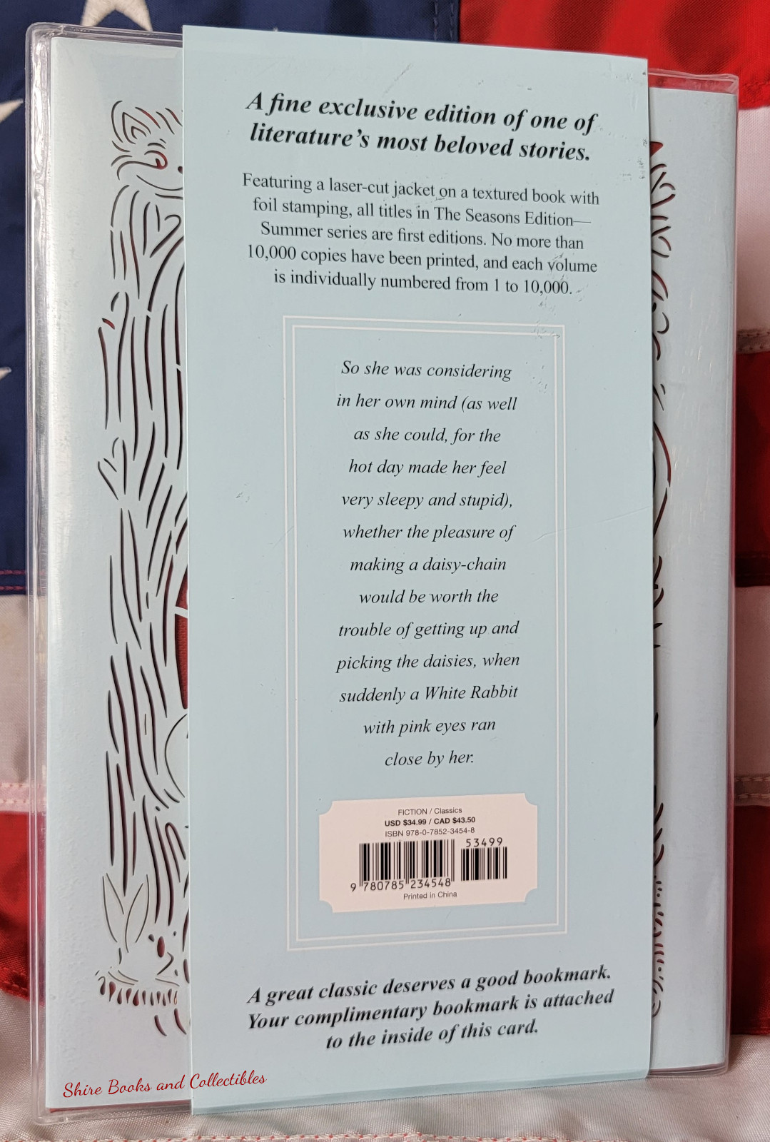 NEW Alice Wonderland Collection Lewis Carroll Hardcover Numbered Limited Seasons