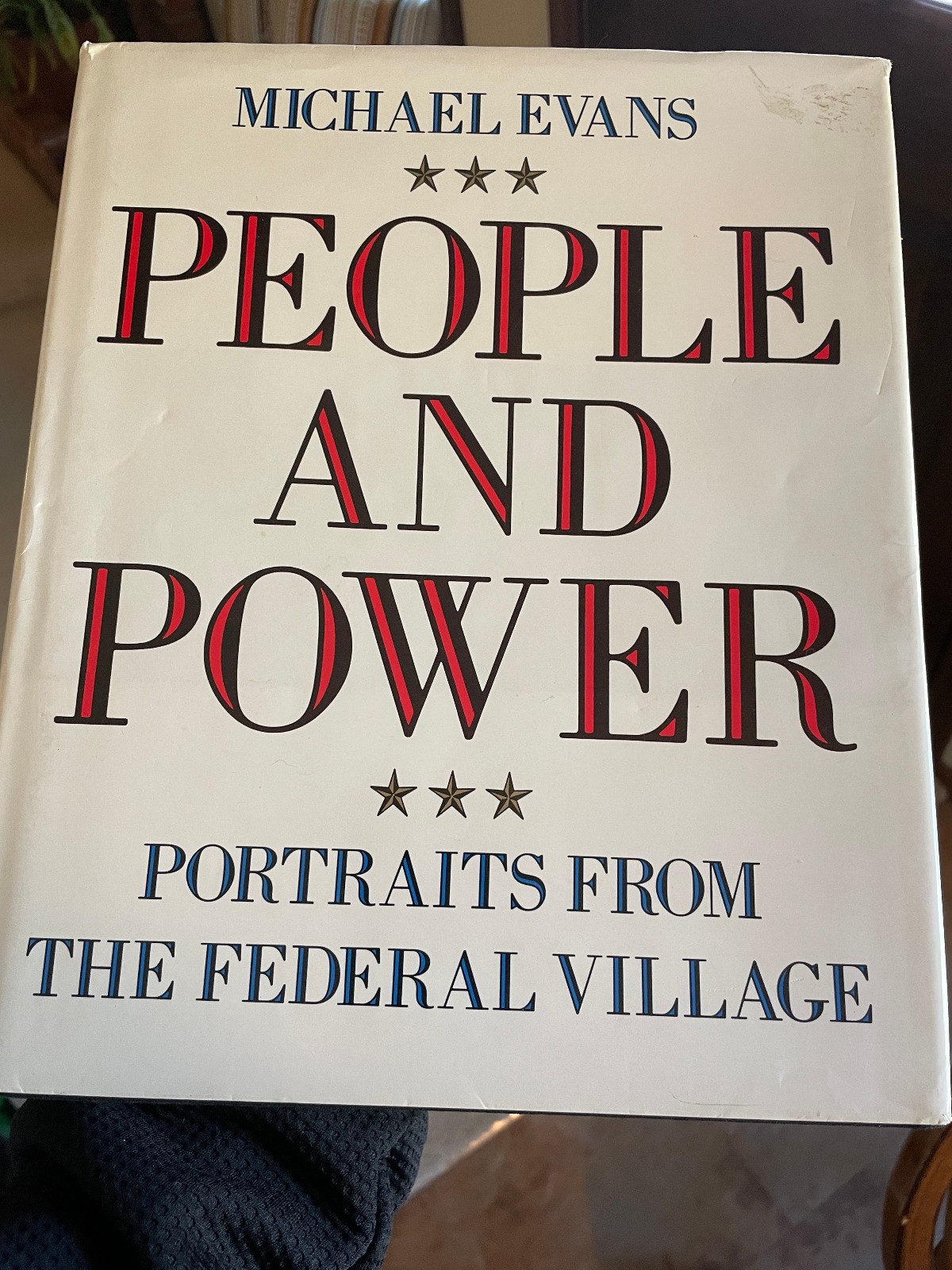 SIGNED Autograph by Donald Rumsfeld in book “People and Power” 1985 HC