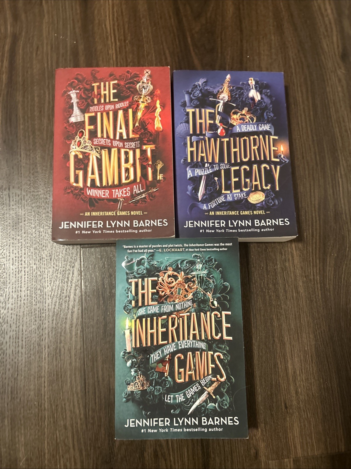 The Inheritance Games Paperback Book Collection By Jennifer Lynn Barnes