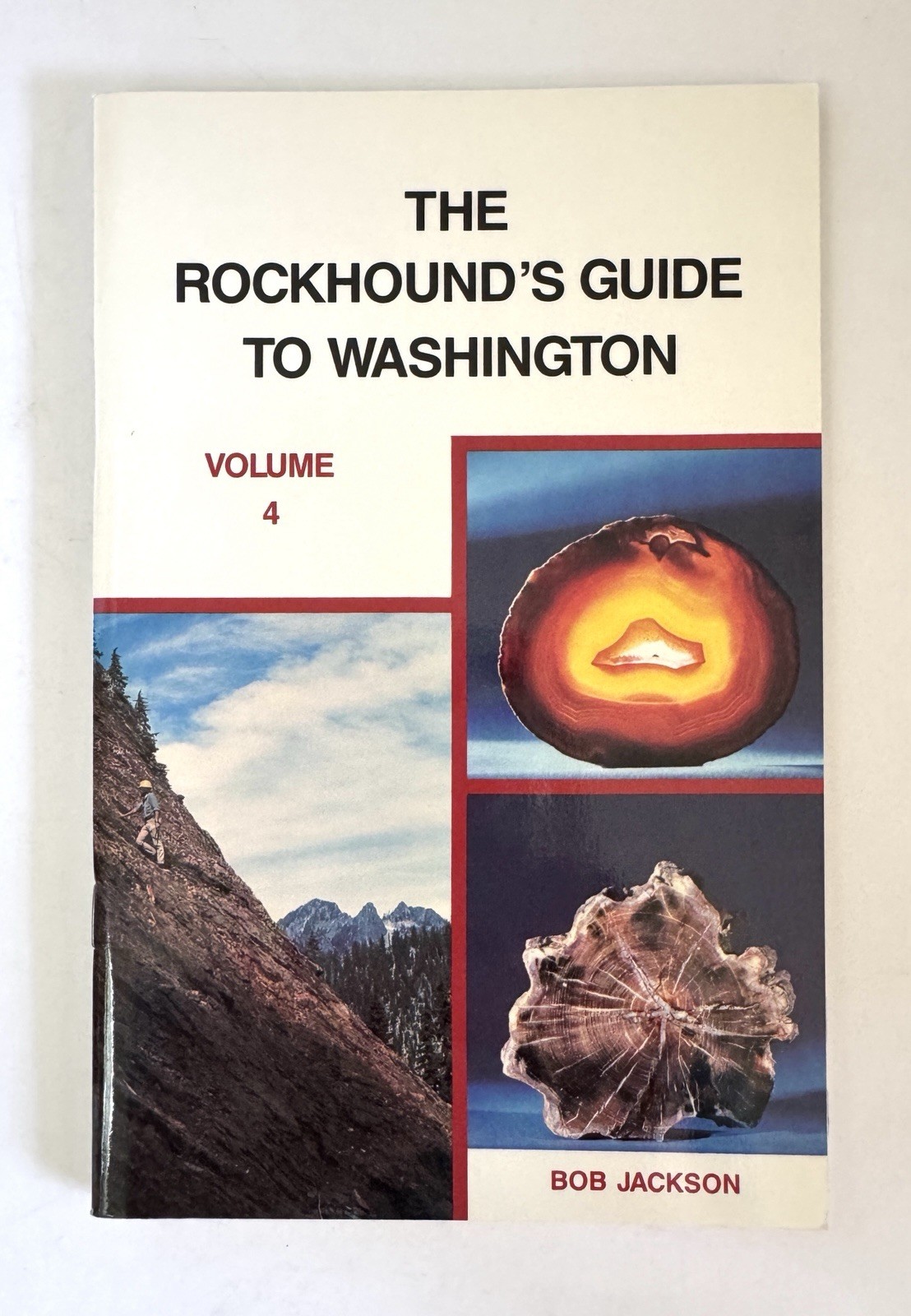 Rockhound’s Guide to Washington Vol 4 Bob Jackson 1987 Field Guide Unread