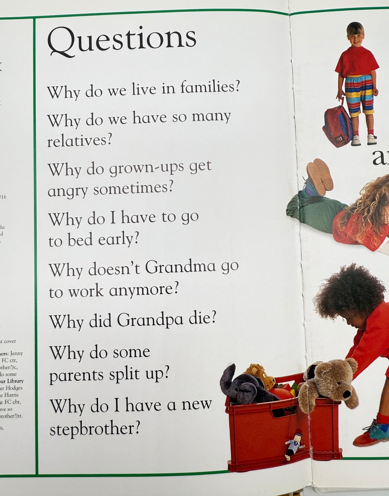 Set of 2~ Why? Questions Children Ask Children Books Series DK Publishing