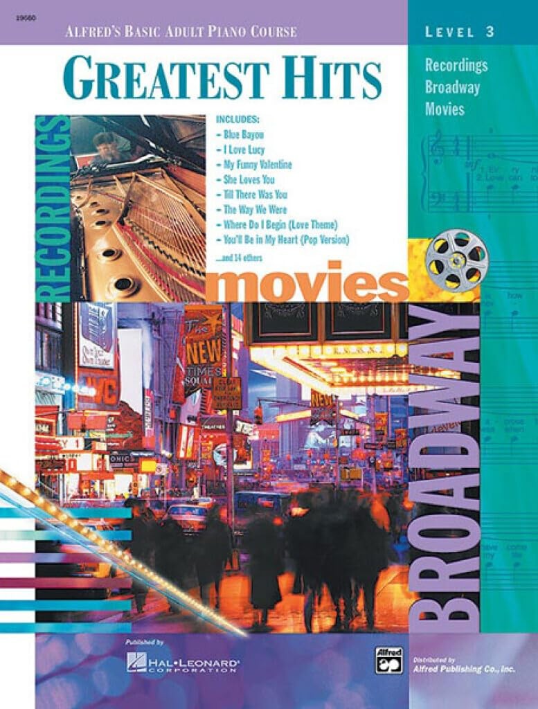 Alfred’s Basic Adult Piano Course Greatest Hits Book 3 (Alfred’s Adult…