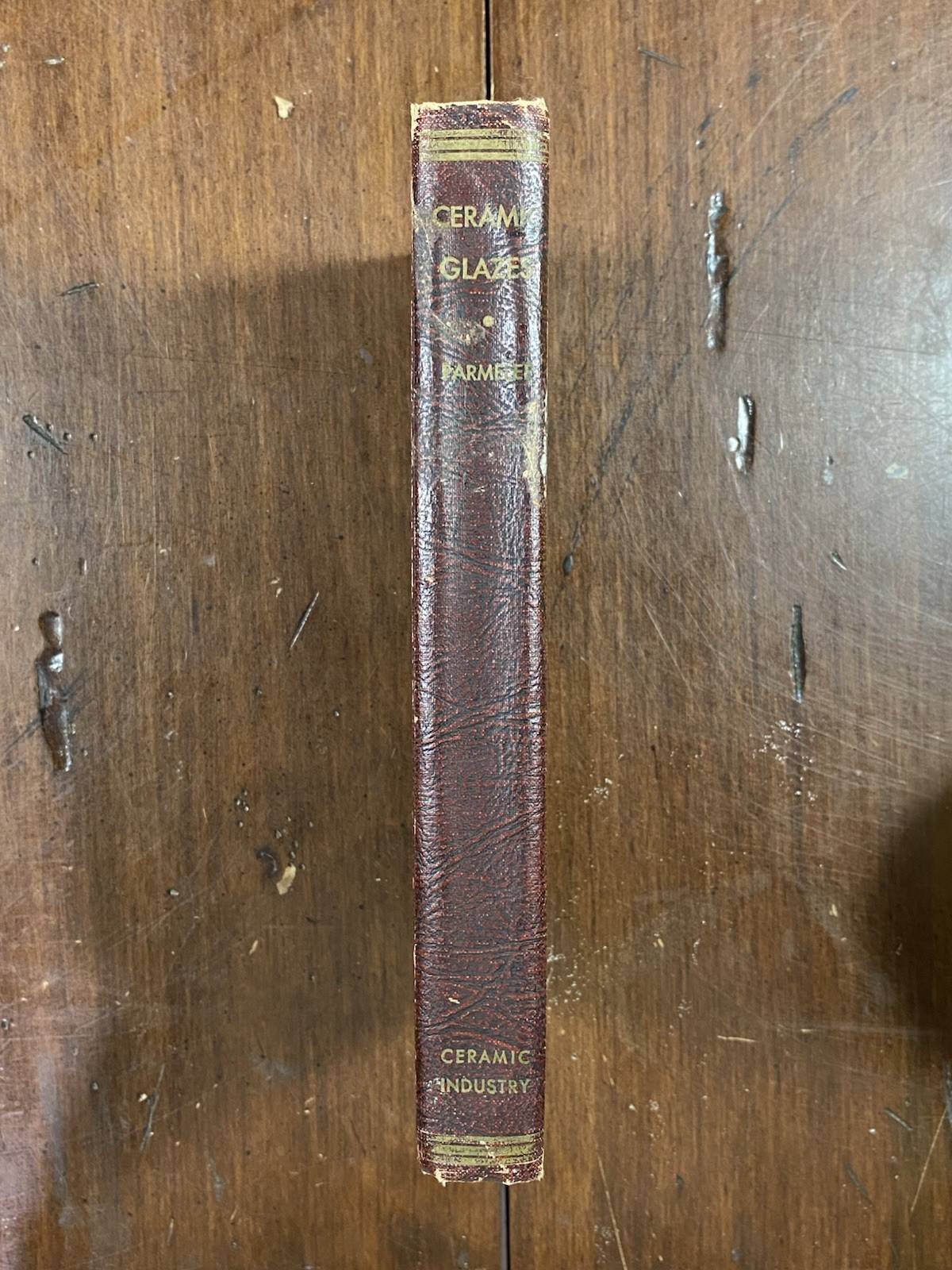 Ceramic Glazes Parmelee Hardback Book 1948
