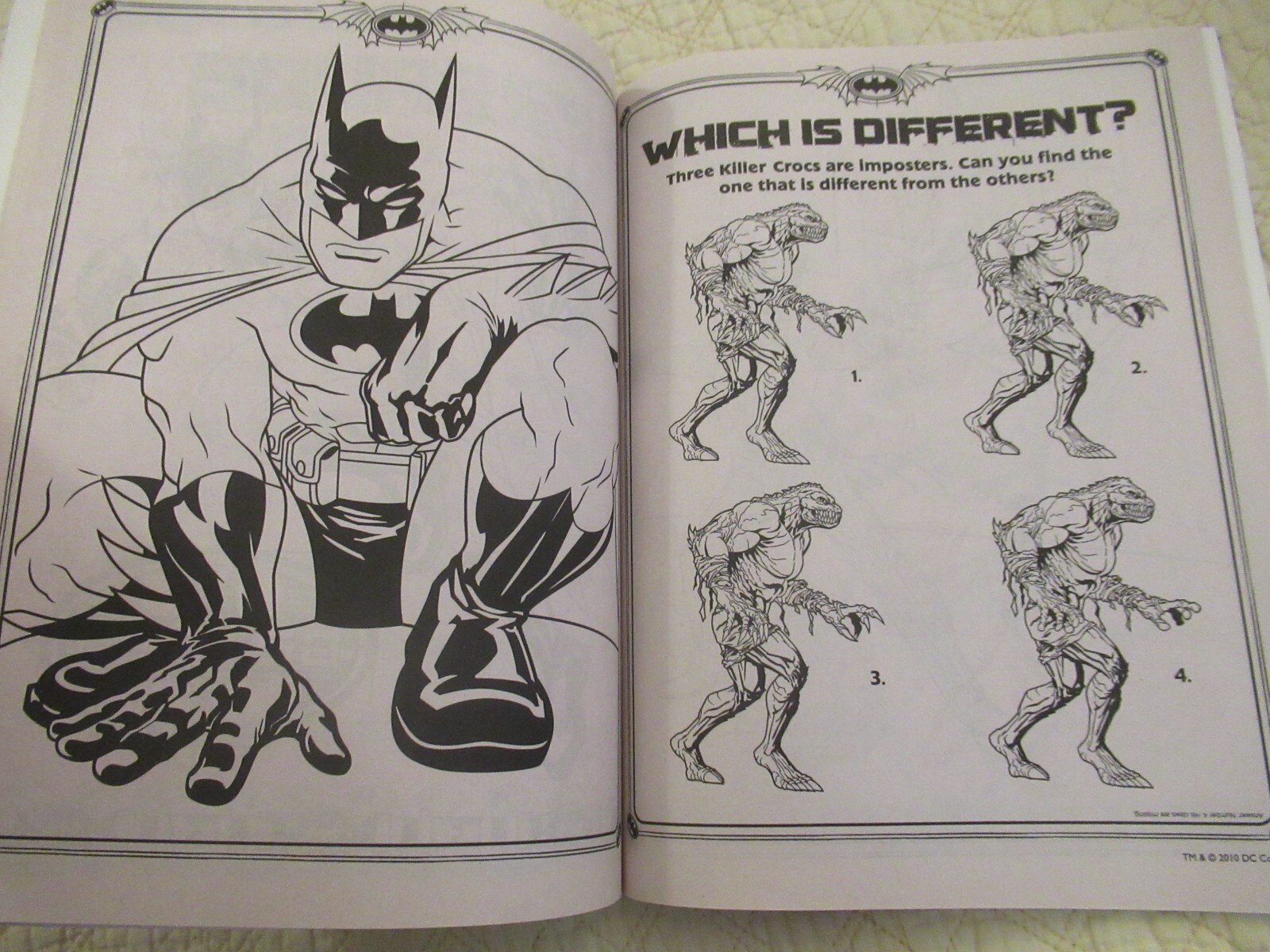 Batman Jumbo Coloring and Activity Books (2-Set) (2012) (Bendon, Inc.)