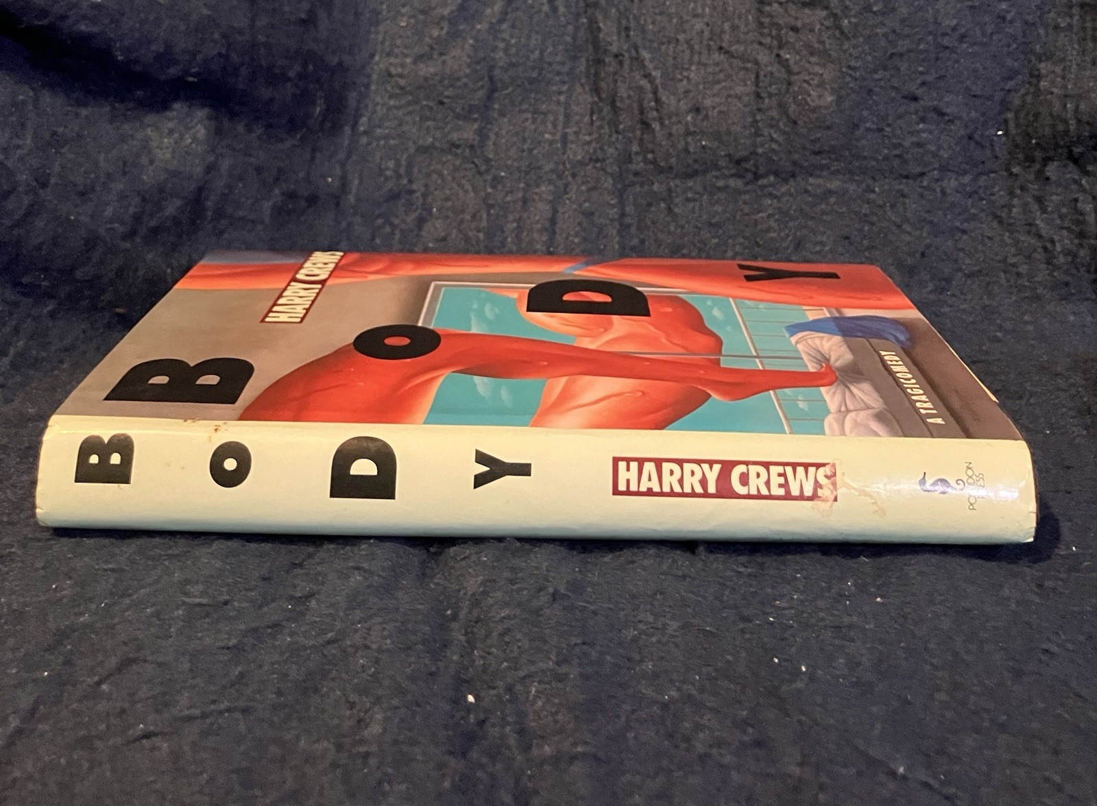 Harry Crews BODY SIGNED 1st Edition Hard Cover Original Unclipped Dust Jacket