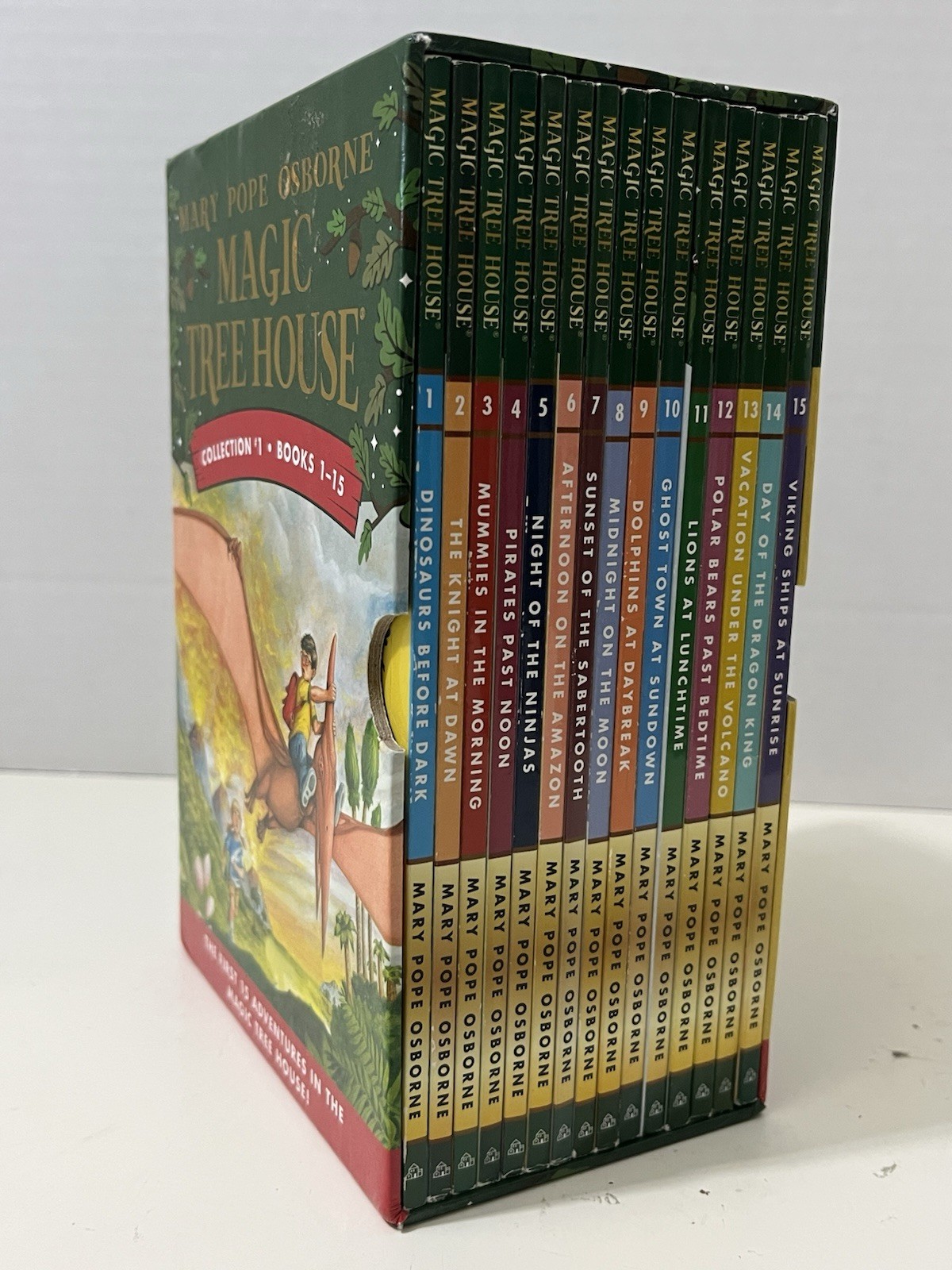 Magic Tree House Collection 1 Boxed Book Set 1-15 by Mary Pope Osborne