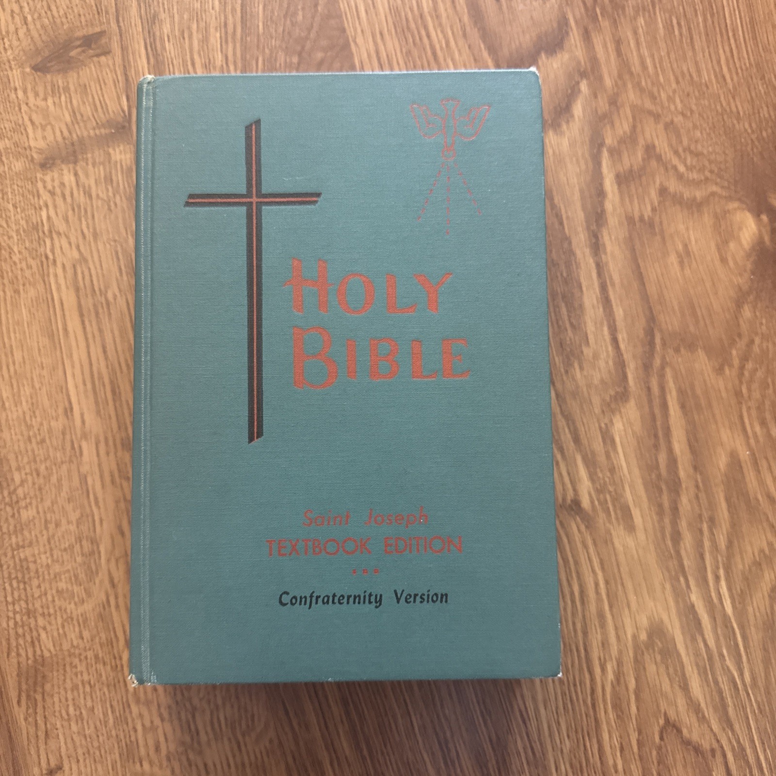 Holy Bible Saint Joseph Textbook Edition Confraternity Version Catholic 1963