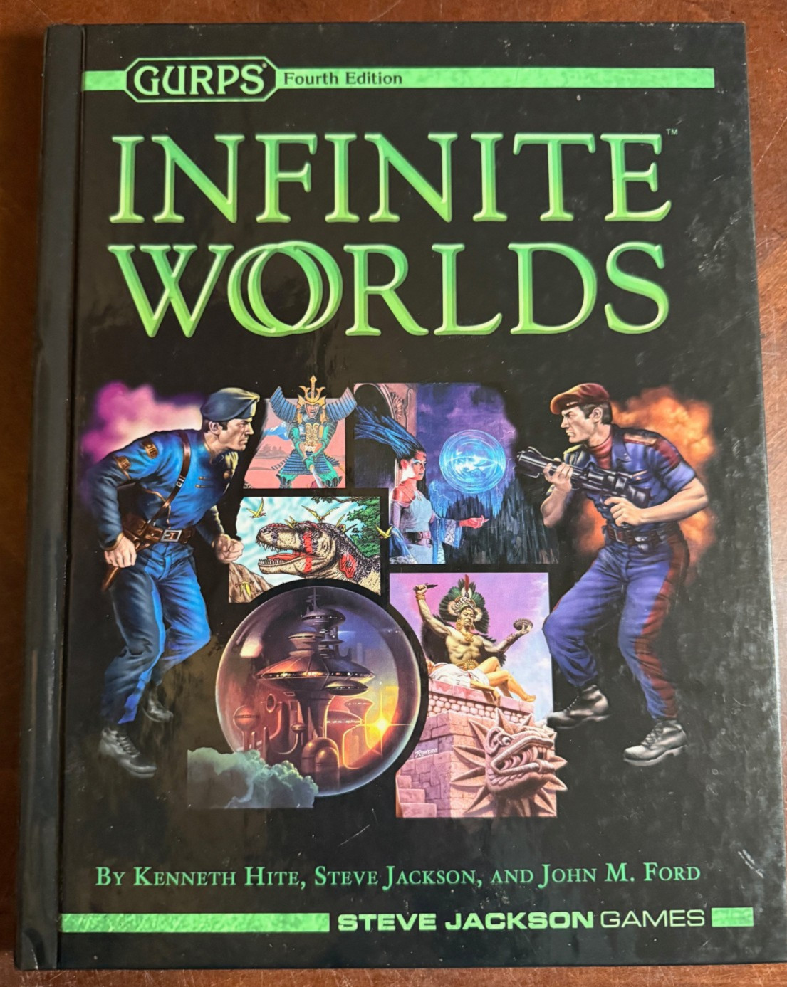GURPS: Infinite Worlds (2004) 4th Ed. Hardcover Generic Universal Role Playing