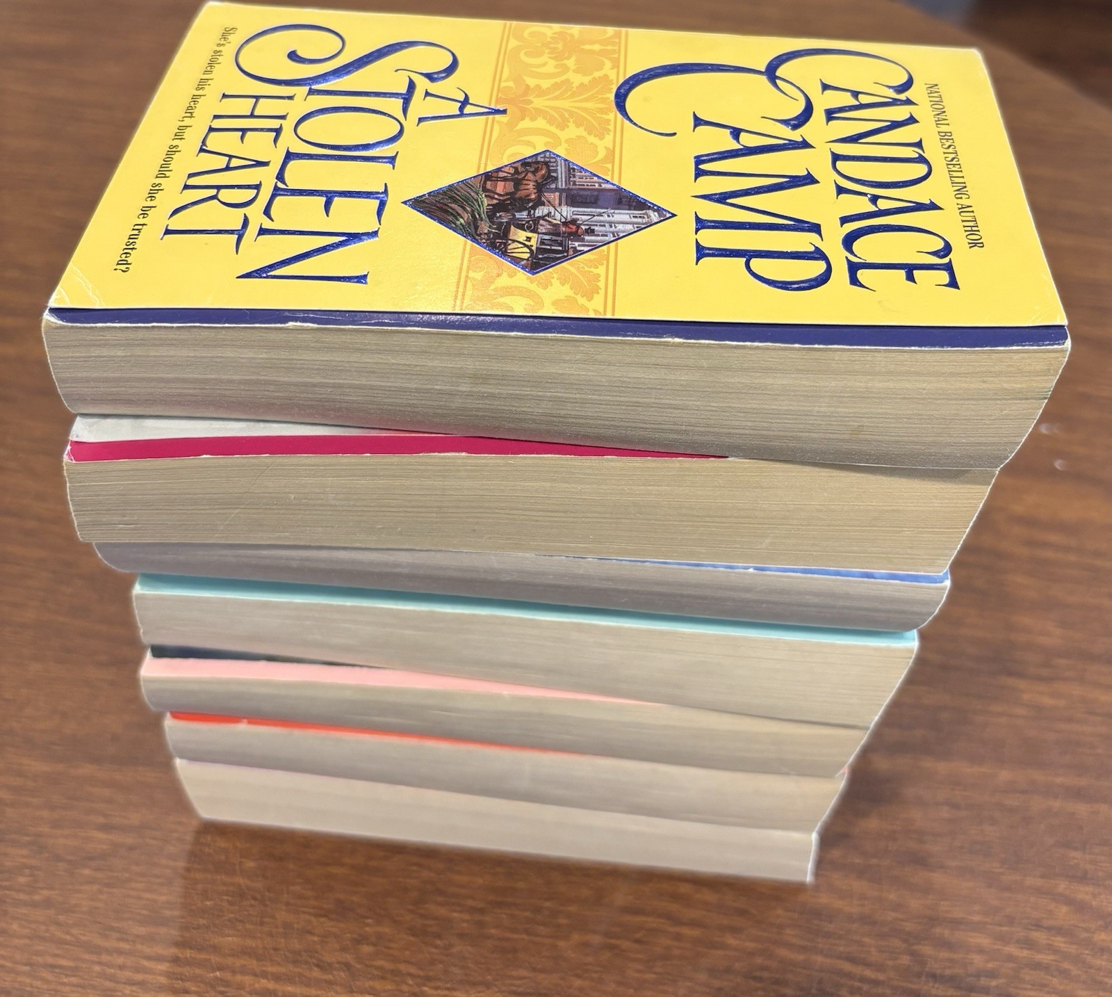 Lot of 7 Historical Romance paperbacks-Julia Quinn, Eloisa James, Candace Camp