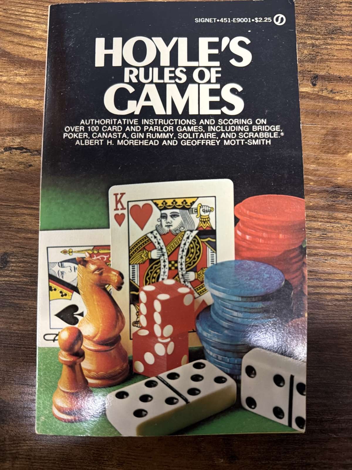 Hoyle’s Rules of Games Signet Paperback Morehead Mott-Smith 1963