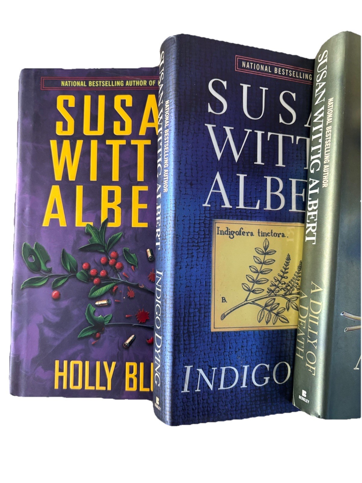 Lot of 5 Hardcover Books by Susan Wittig Albert ~