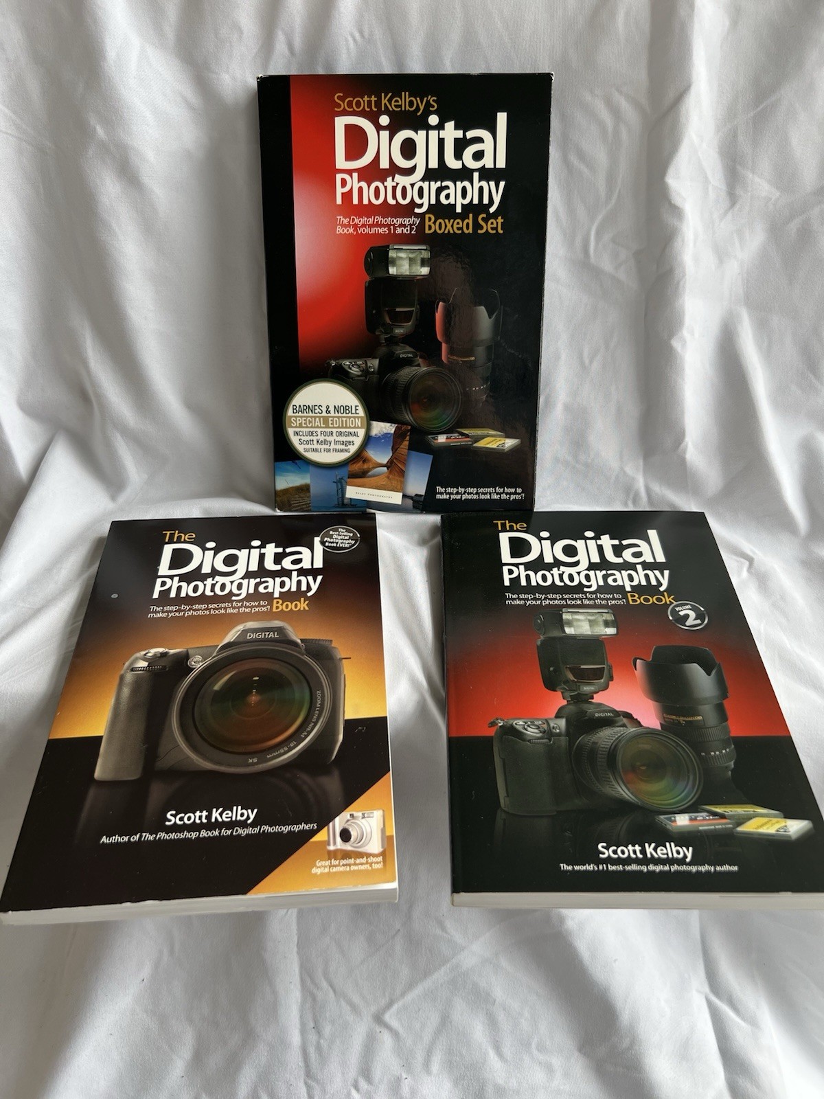 Scott Kelby’s Digital Photography Boxed Set. Volumes 1 & 2. Barnes/Noble Edition