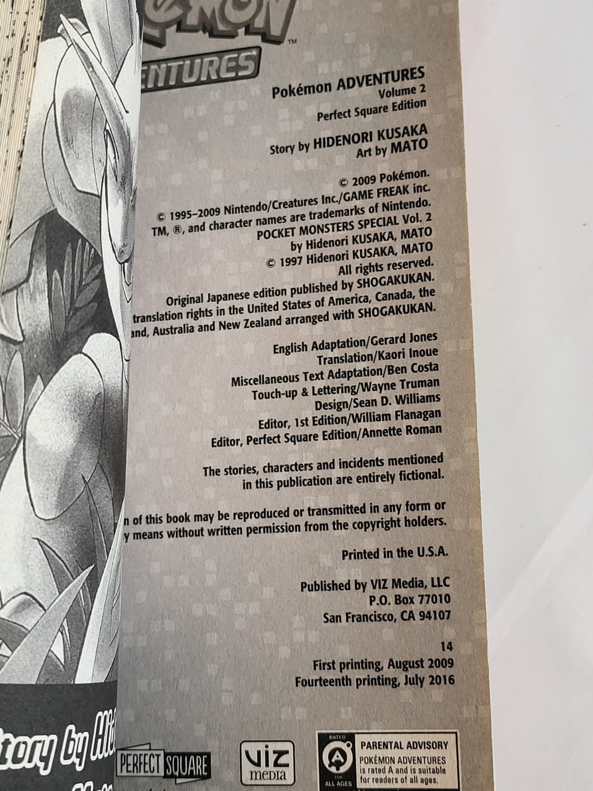 Pokémon Adventures Vol 1–10 Complete Manga Set ALL FIRST PRINTING VizKids