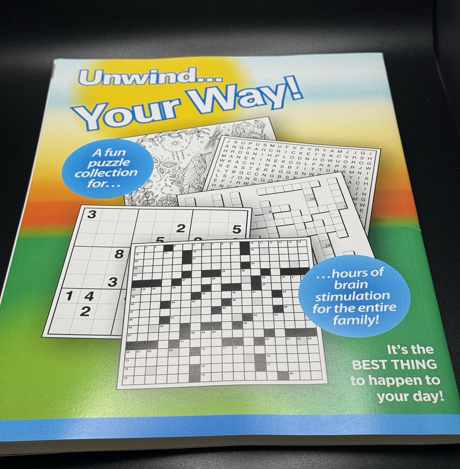 Take A Break Variety Puzzles Adult Activity Book Large Print 100+ Easy & Fun NEW