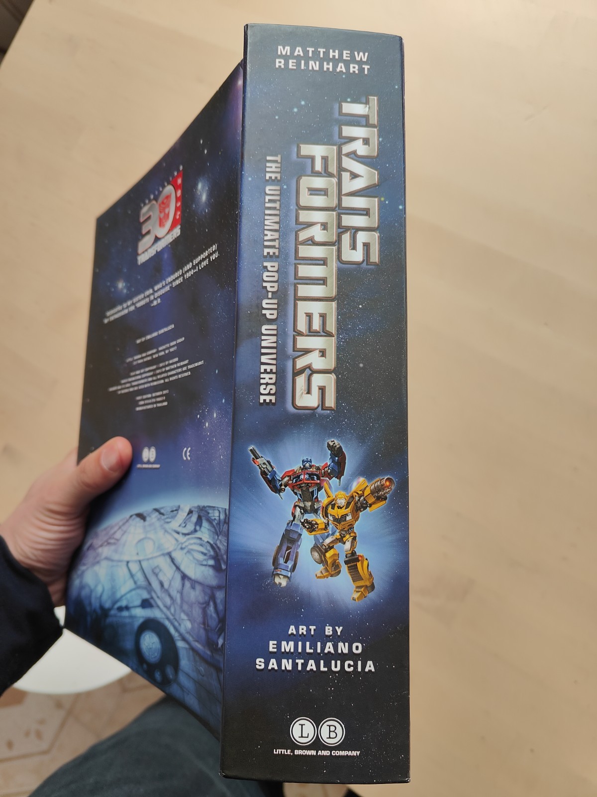 Transformers Pop Up Book, Matthew Reinhart * Special Edition * Rare