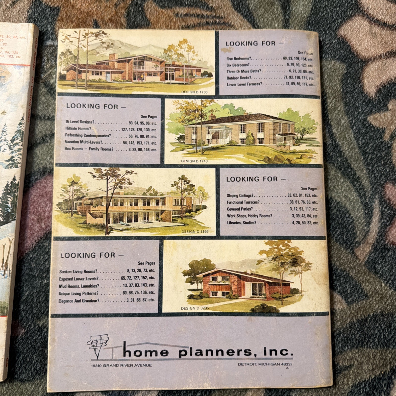 LOT OF 2 Home Planners: Homes by designer Richard B. Pollman magazines Vacation