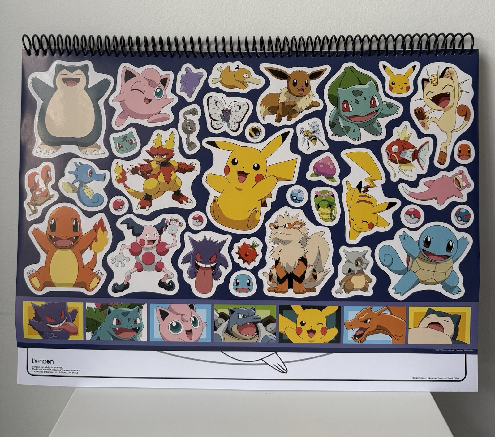 Pokemon Panorama Giant Coloring Activity Pad 45 Pages Stickers 3 Fold-Out Poster