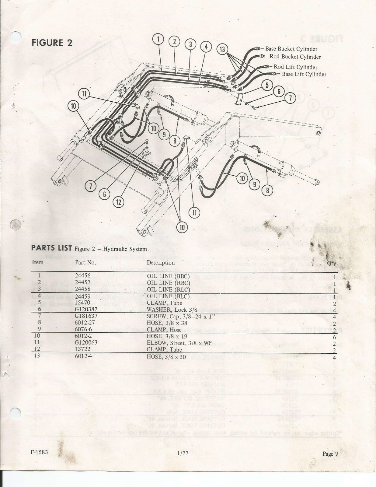 KUBOTA Model 1200 Loader For L-Series Tractors Owners Manual – WIRE-LOCK BOUND
