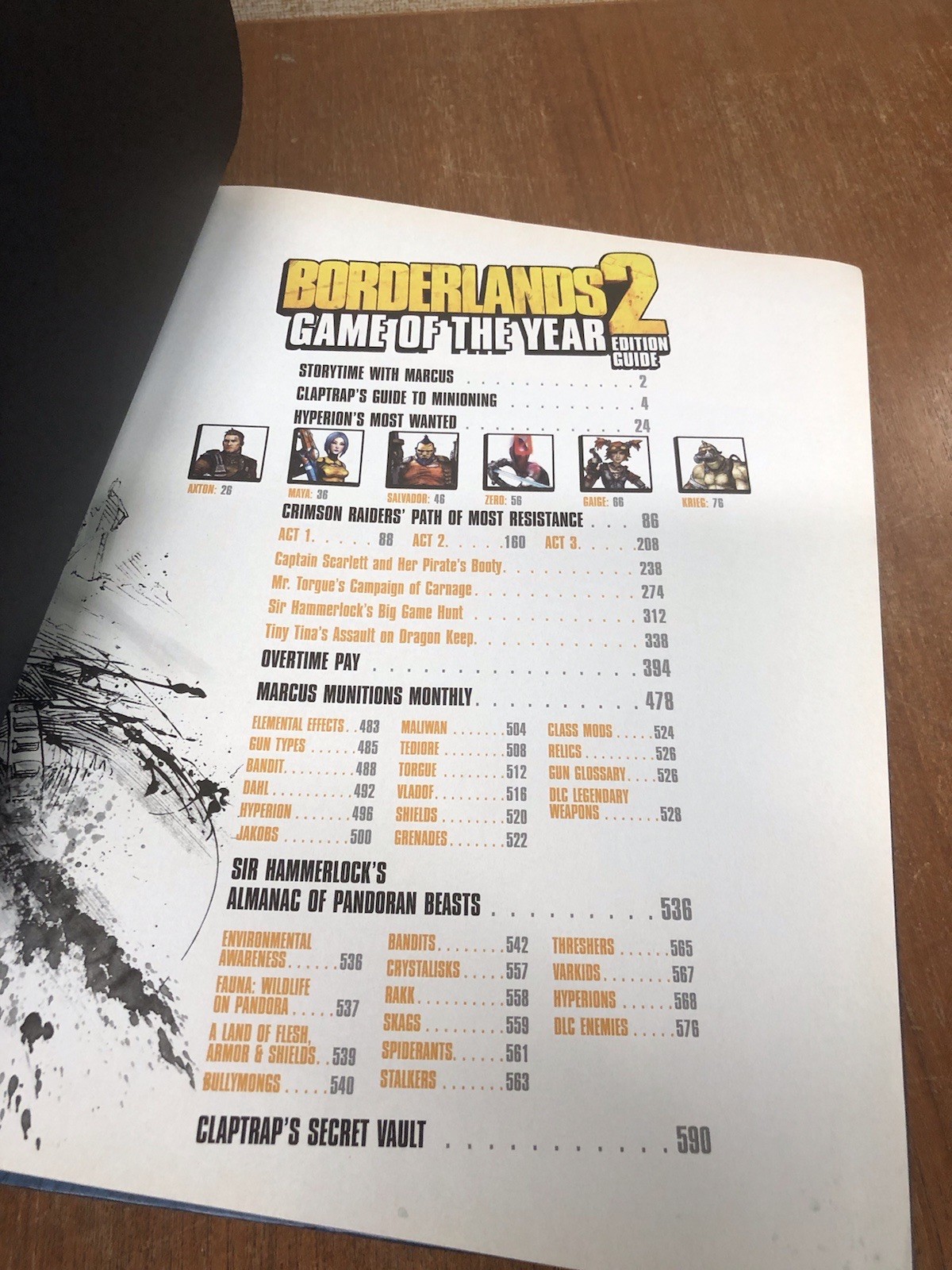 Borderlands 2 Game of the Year Edition Strategy Guide Book