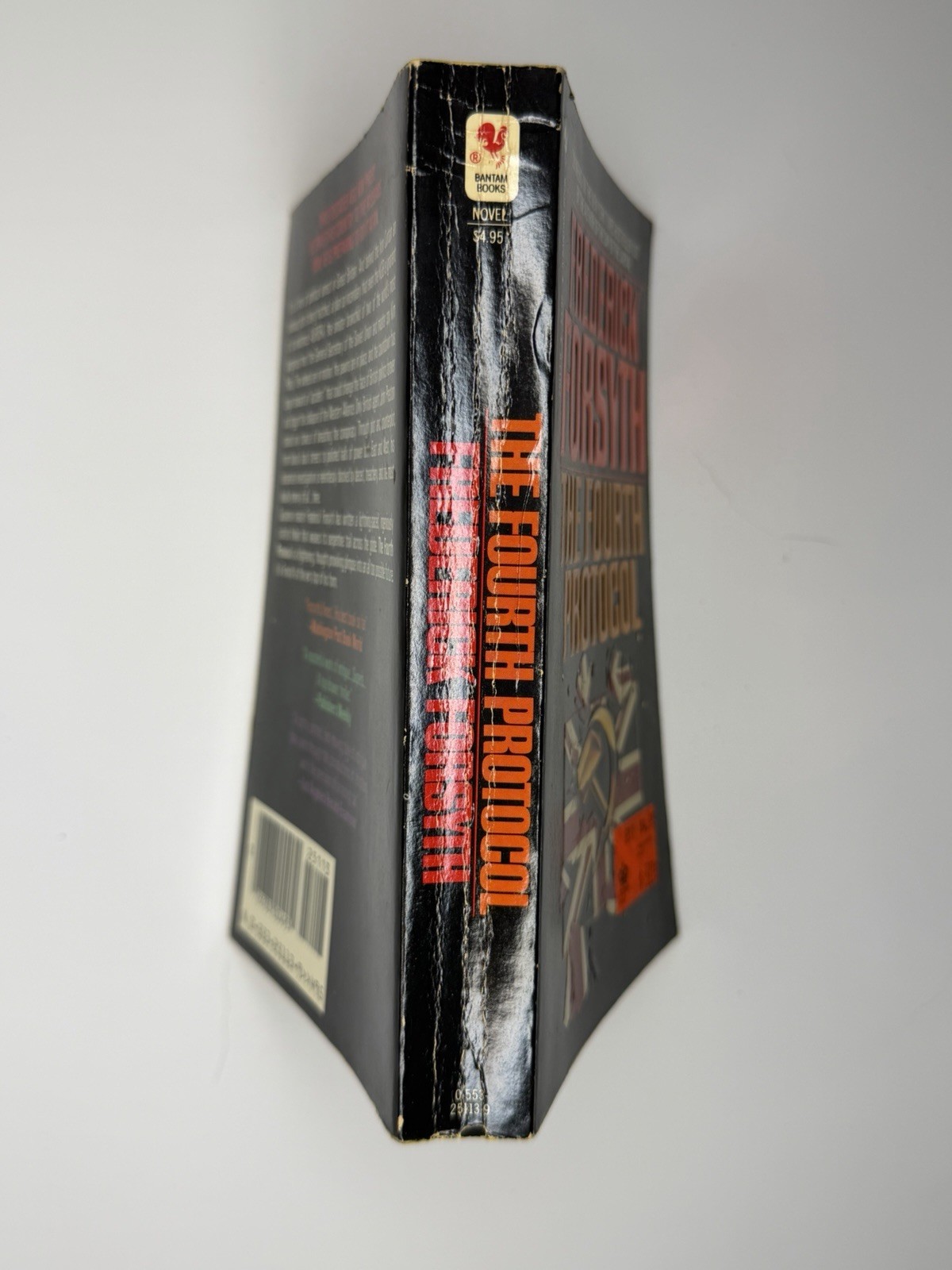 The Fourth Protocol Frederick Forsyth Paperback Bantam Thriller Vintage Novel