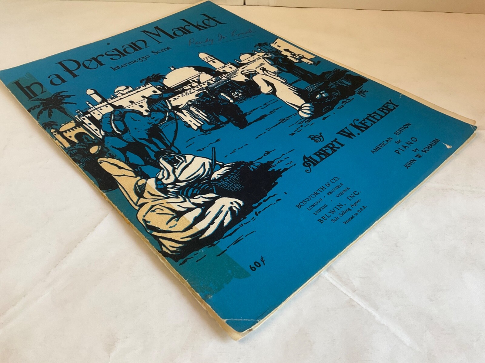 In a Persian Market Intermediate Ed. Interme330 Scene Piano Sheet Music Lyric