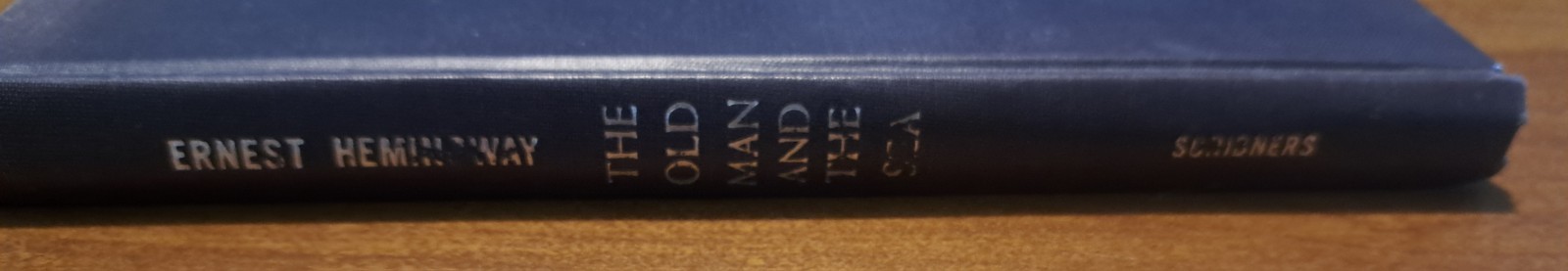 The Old Man and the Sea Ernest Hemingway HC 1952 Charles Scribner’s Sons “W”