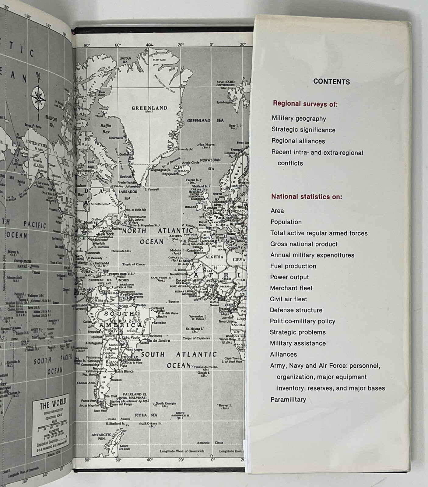 The Almanac of World Military Power, Dupuy, Andrews & Hayes – 1980 4th Ed. HC/DJ