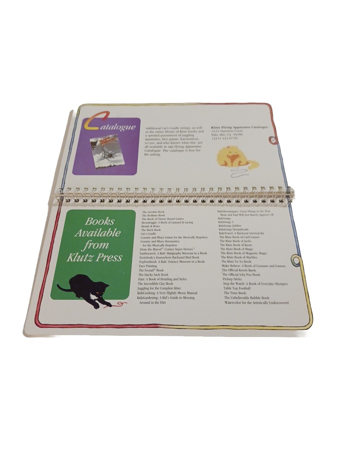 Cats Cradle Book of String Figures Anne Akers Johnson 1993 Strings Not Included