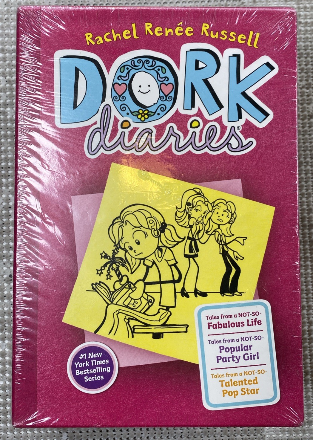 Dork Diaries Boxed Set Books 1-3 Rachel Renee Russell Brand New