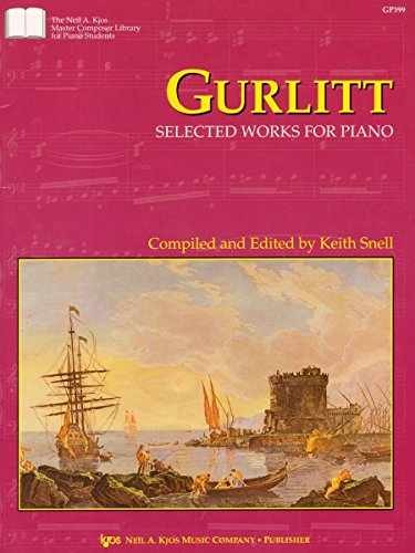 GP399 – Gurlitt – Selected Works – Sheet music, by Cornelius Gurlitt – Very Good