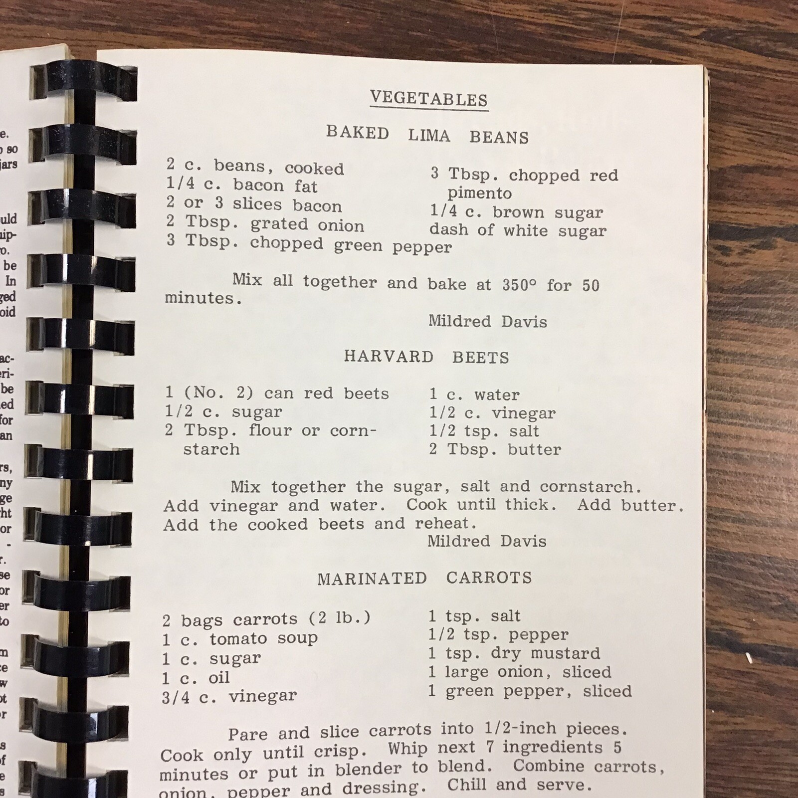 Oakwood Ohio Auglaize Chapel Church of God Vtg 1986 Cookbook SEE INDEX PHOTOS