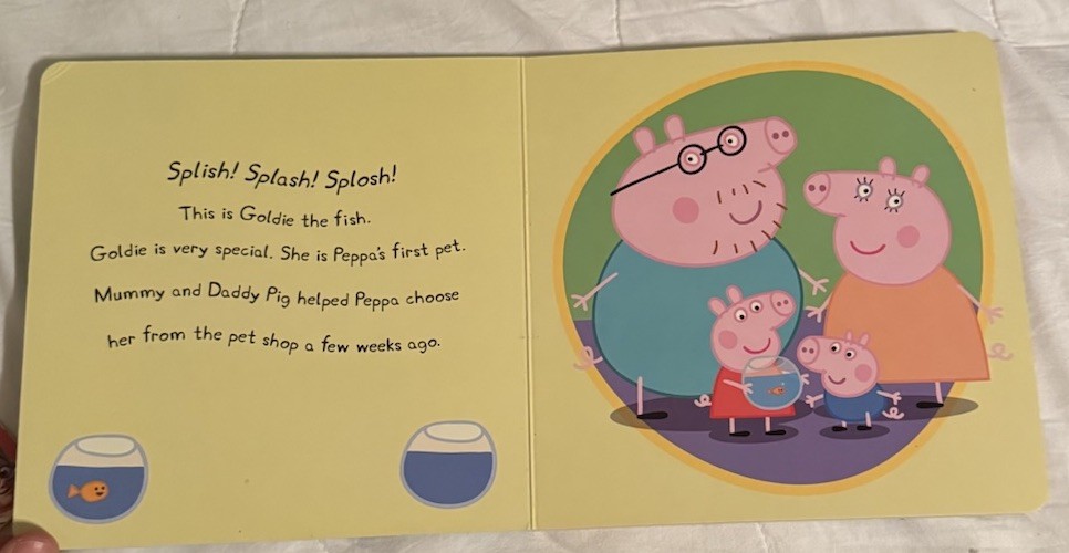 Peppa’s First Pet, 2015, Children’s Board Book, Peppa Pig, Great for Kids/Babies
