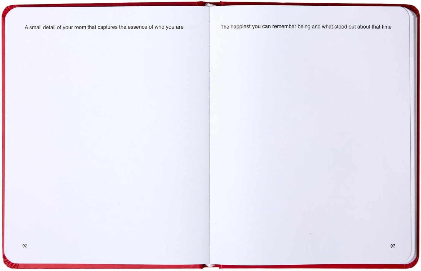 Guided Journal with 180 Pages and Prompts – Hardcover Notebook with a Unique, In
