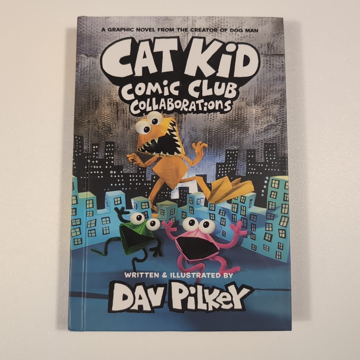 Cat Kid Comic Club by Dav Pilkey Lot of 3 Hardcovers Bundle Kids Books Ages 7-11