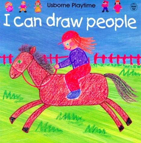 I Can Draw People (Usborne Playtime) – paperback Gibson, Ray|Barlow, Amanda|…