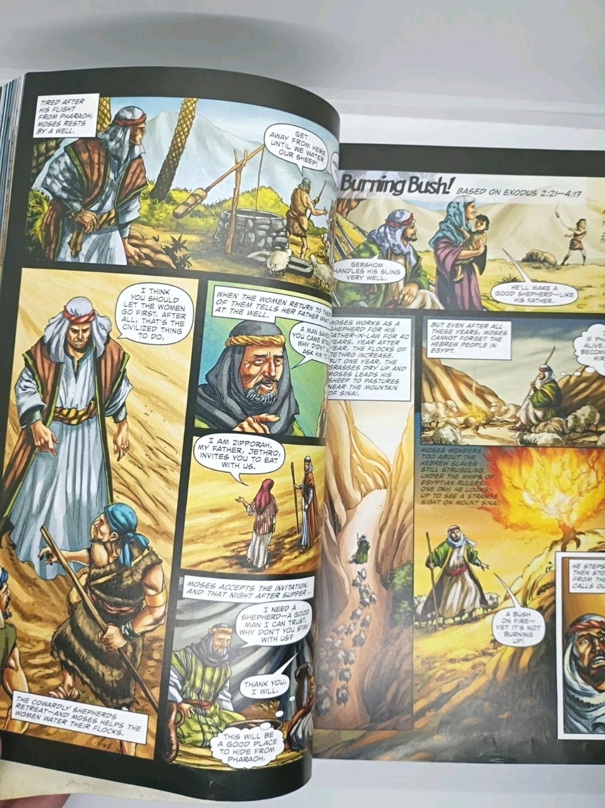 The Action Bible God’s Redemptive Story Illust Sergio Cariello