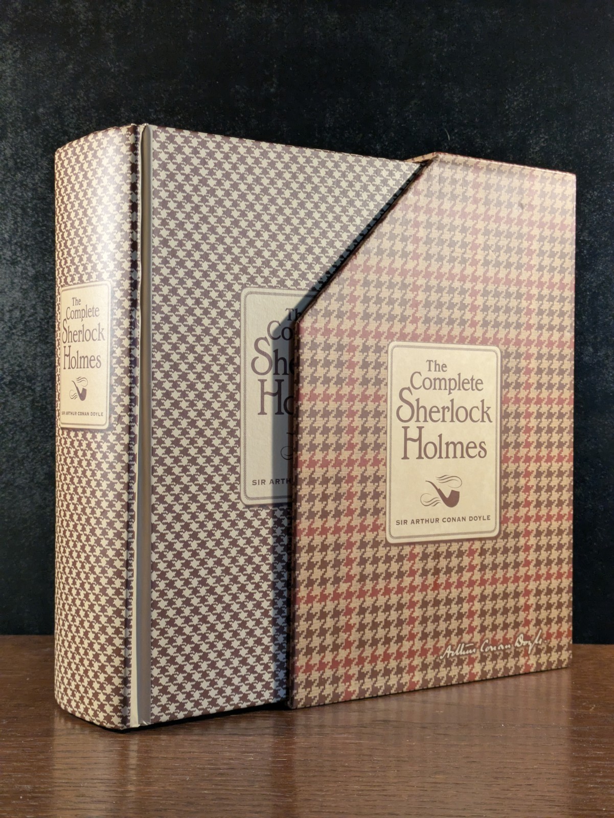 The Complete Sherlock Holmes by Arthur Conan Doyle (2013, Hardcover) Slipcase