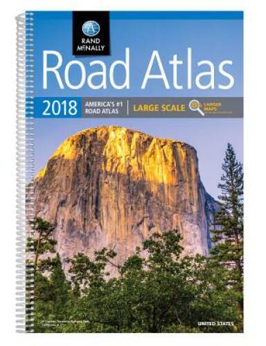 2018 Rand McNally Large Scale Road Atlas (Rand Mcnally Large Scale R – VERY GOOD