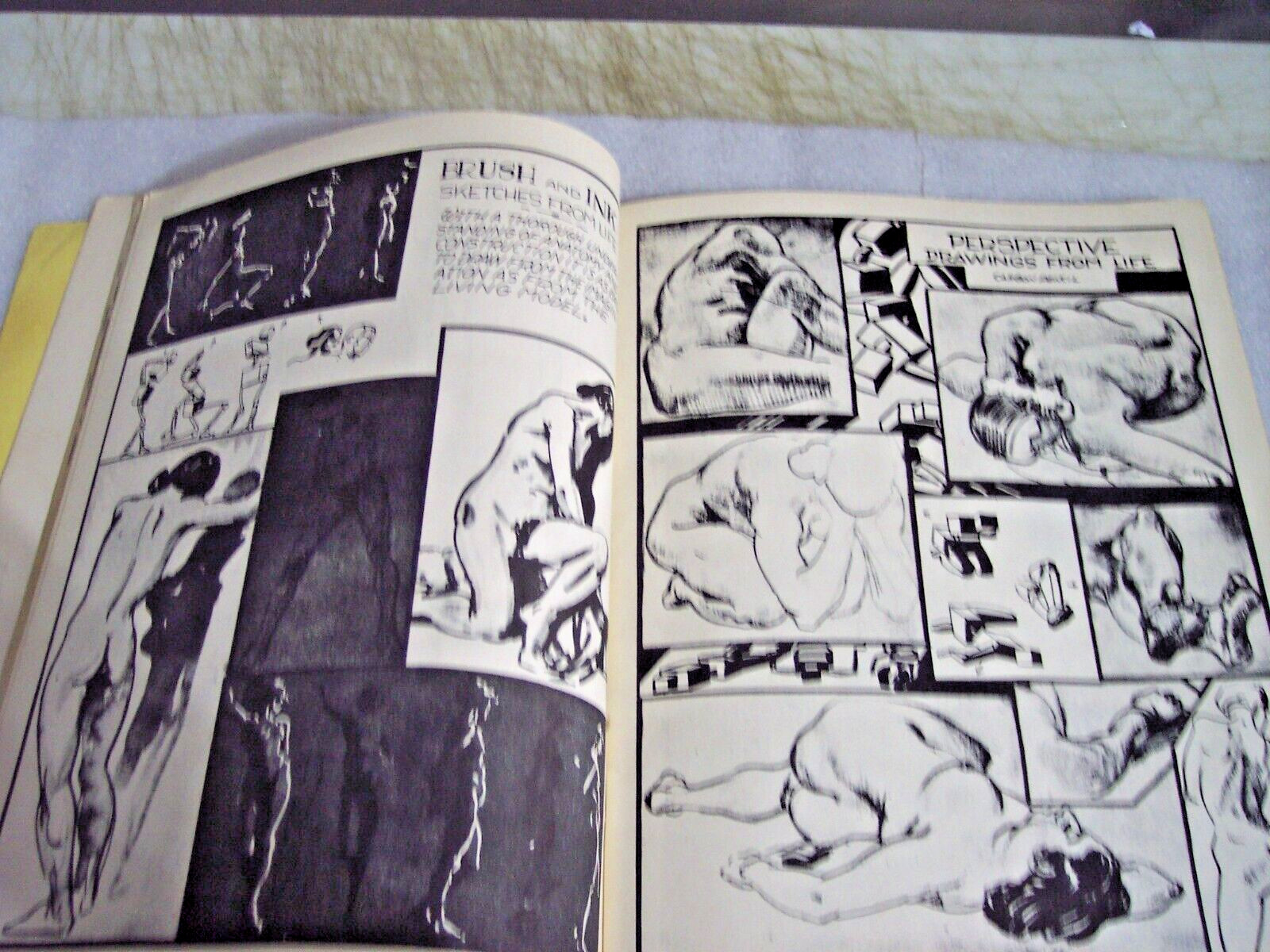 Vintage It’s Fun To Draw – 1943 – Softcover Philip Meistrich 127 Pages.