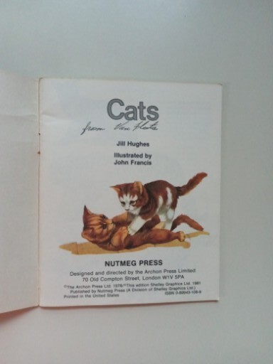 SCIMITAR NP Cats By Jill Hughes 1981 Paperback