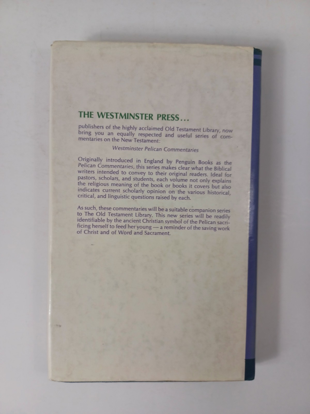 Saint Luke G. B. Caird 1963 Westminster Pelican Commentaries HB DJ