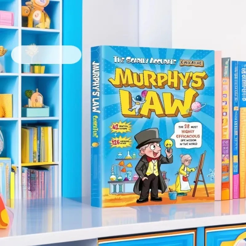 New Murphy‘s Law Comic Book For Kids A Graphic Novel Explaining Life Principles