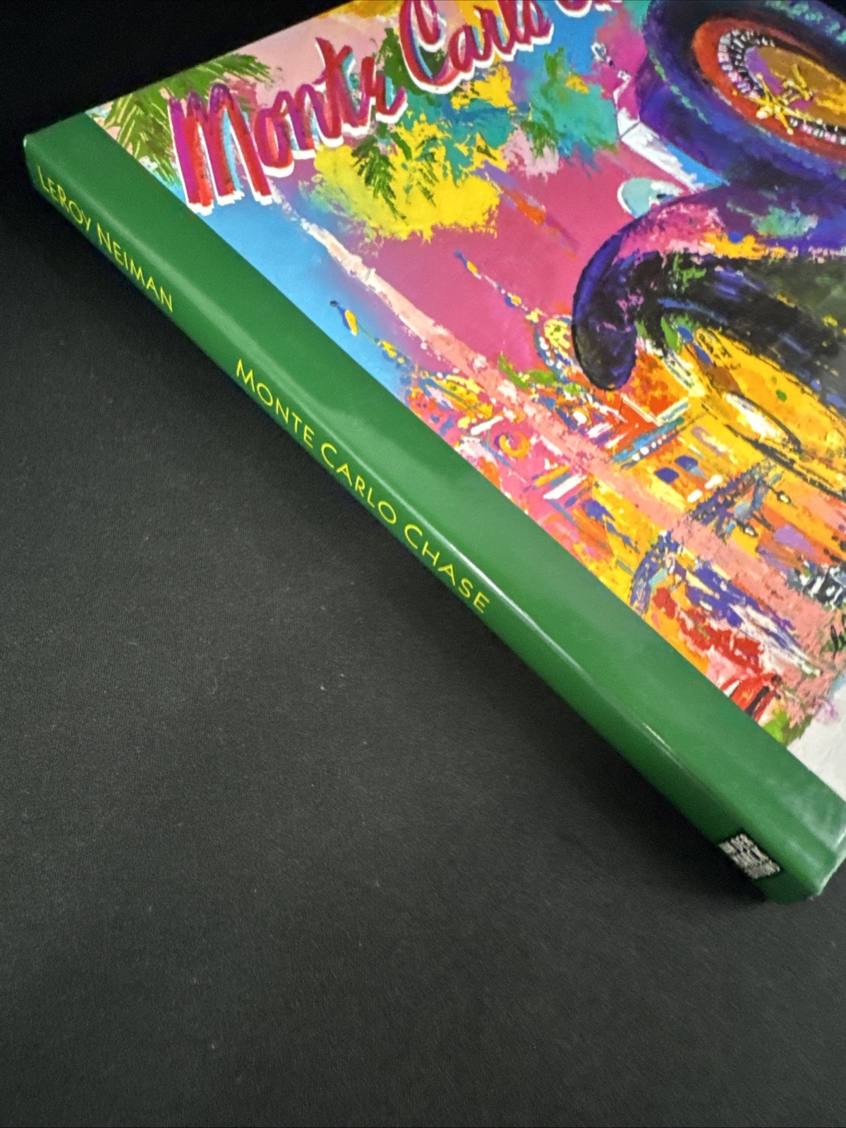 Monty Carlo Chase – LeRoy Neiman Hardcover With Slipcase – Racing Art
